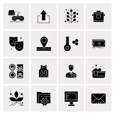 16 Evrensel Simge İş Vektörü