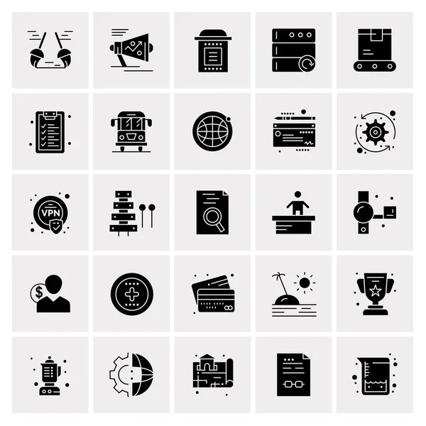 Universal Business Icons Vecteur Icône Créative Illustration Utiliser Dans Web — Image vectorielle