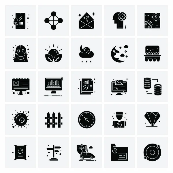 Universal Business Icons Vector Kreative Icon Illustration Für Web Und — Stockvektor