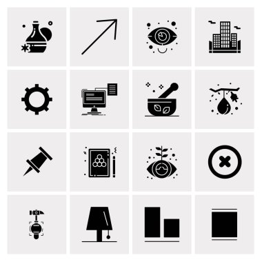 16 Evrensel Simge İş Vektörü