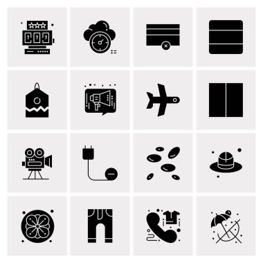 16 Evrensel Simge İş Vektörü