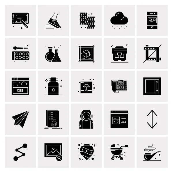 Universal Business Icons Vecteur Icône Créative Illustration Utiliser Dans Web — Image vectorielle