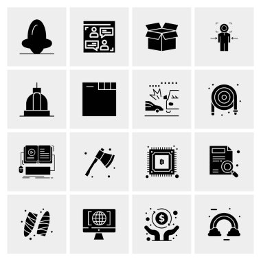 16 Evrensel Simge İş Vektörü