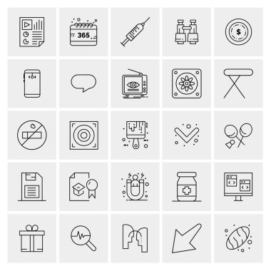 16 Evrensel Simge İş Vektörü