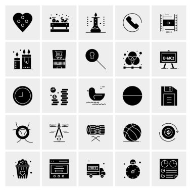 16 Evrensel Simge İş Vektörü