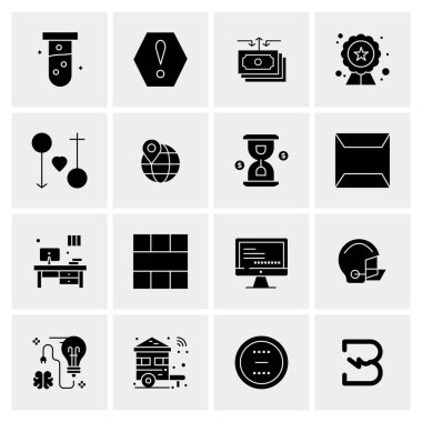 16 Evrensel Simge İş Vektörü