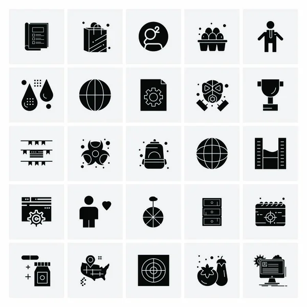 Set of 16 Universal Icons Business Vector — Stock Vector