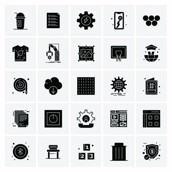 Ensemble Icônes Créatives Universelles Simplement Vectorielles Illustrations Pour Applications Projets — Image vectorielle