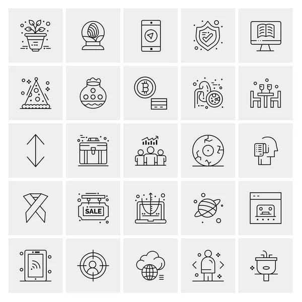 Set Universal Creative Icons Simply Vector Illustrations Web Mobile Apps — Stock Vector