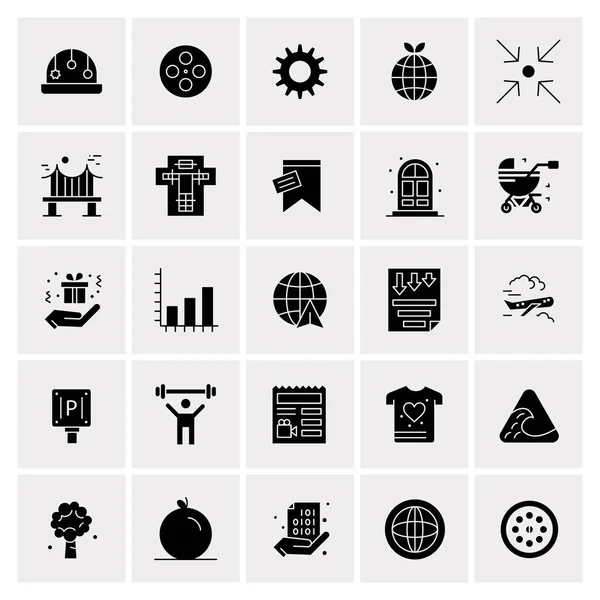 Conjunto Iconos Creativos Universales Simplemente Vector Ilustraciones Para Aplicaciones Web — Vector de stock