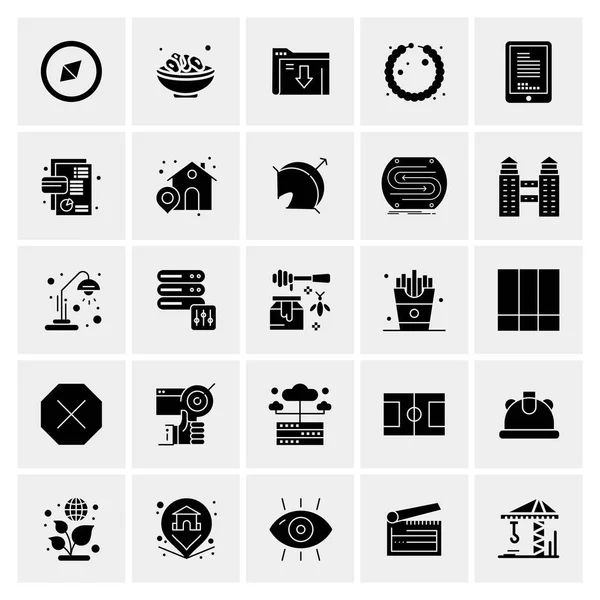 Conjunto Iconos Creativos Universales Simplemente Vector Ilustraciones Para Aplicaciones Web — Vector de stock