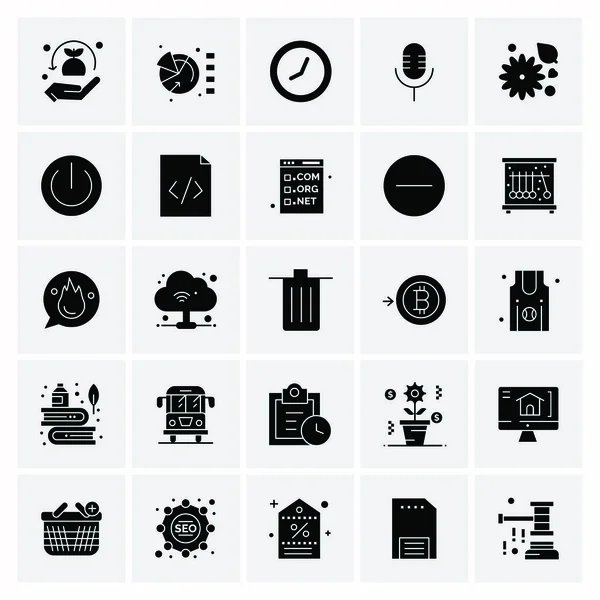 Ensemble Icônes Créatives Universelles Simplement Vectorielles Illustrations Pour Applications Projets — Image vectorielle