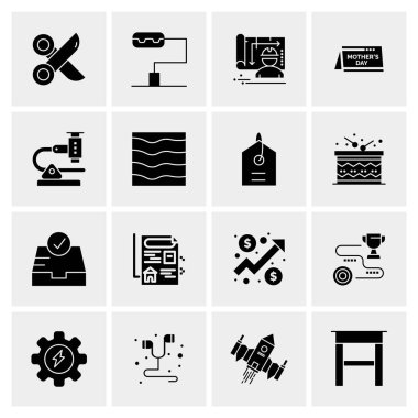 16 Evrensel Simge İş Vektörü