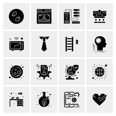 16 Evrensel Simge İş Vektörü