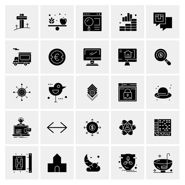 Conjunto Iconos Creativos Universales Simplemente Vector Ilustraciones Para Aplicaciones Web — Vector de stock