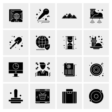 16 Evrensel Simge İş Vektörü