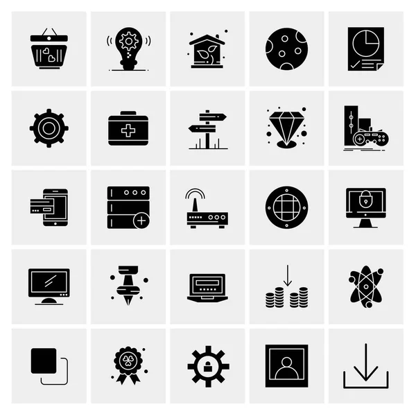 Conjunto Iconos Creativos Universales Simplemente Vector Ilustraciones Para Aplicaciones Web — Vector de stock