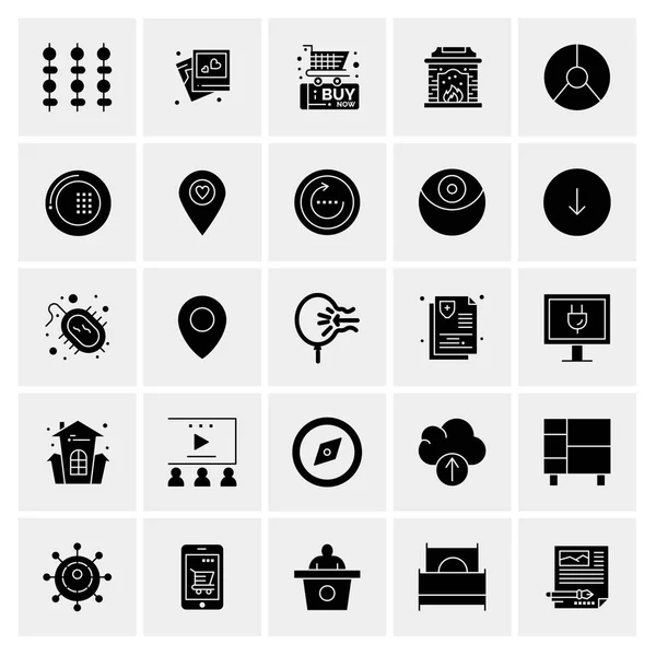 Conjunto Iconos Creativos Universales Simplemente Vector Ilustraciones Para Aplicaciones Web — Vector de stock