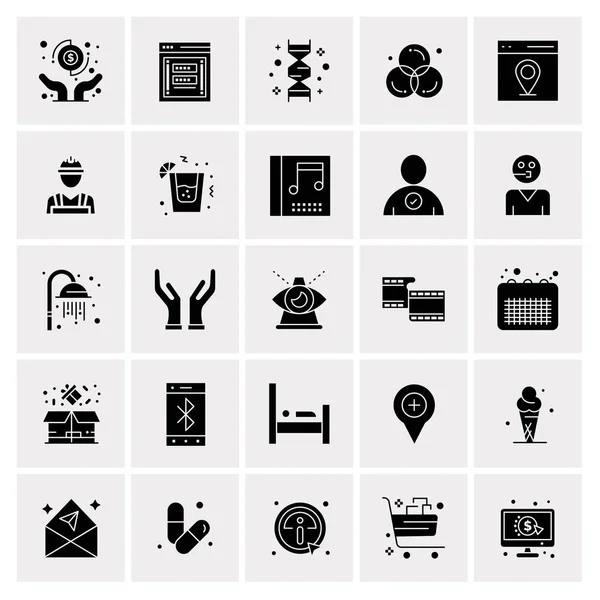 Set Universal Creative Icons Simply Vector Illustrations Web Mobile Apps — Stock Vector