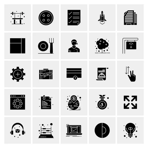 Set van 25 Universele Business Iconen Vector — Stockvector