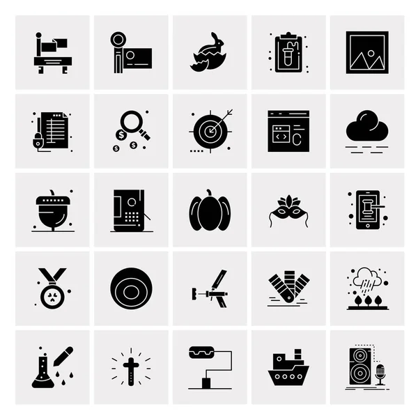 Conjunto Iconos Creativos Universales Simplemente Vector Ilustraciones Para Aplicaciones Web — Vector de stock