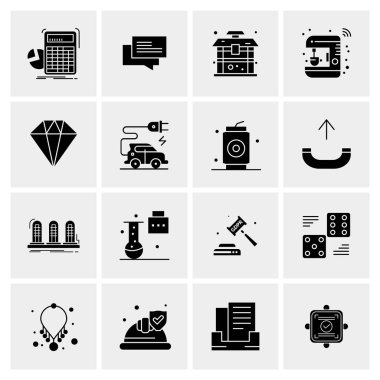 16 Evrensel Simge İş Vektörü