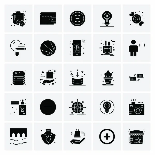 Ensemble Icônes Créatives Universelles Simplement Vectorielles Illustrations Pour Applications Projets — Image vectorielle