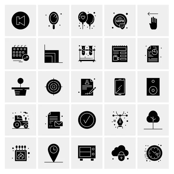 Ensemble Icônes Créatives Universelles Simplement Vectorielles Illustrations Pour Applications Projets — Image vectorielle