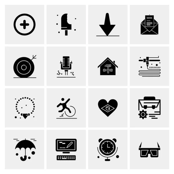 Universal Business Icons Vector Creative Icon Illustration Use Web Mobile — Stockový vektor