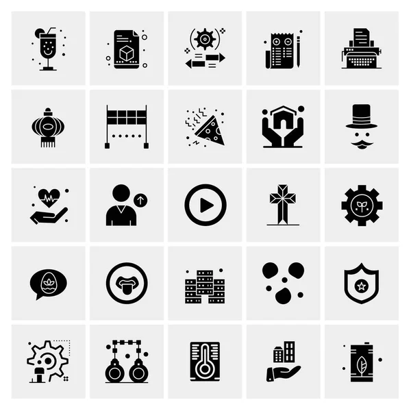 Conjunto Iconos Creativos Universales Simplemente Vector Ilustraciones Para Aplicaciones Web — Vector de stock