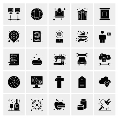 16 Evrensel Simge İş Vektörü