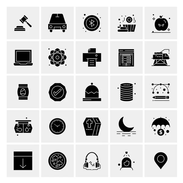 Set of 16 Universal Icons Business Vector — Stock Vector