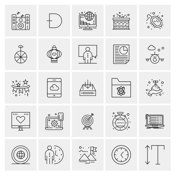 Conjunto Iconos Creativos Universales Simplemente Vector Ilustraciones Para Aplicaciones Web — Vector de stock