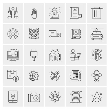 16 Evrensel Simge İş Vektörü