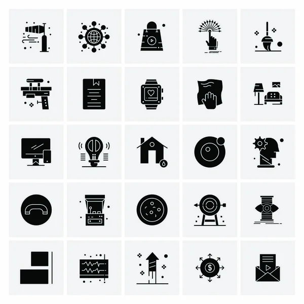 Set van 25 Universele Business Iconen Vector — Stockvector