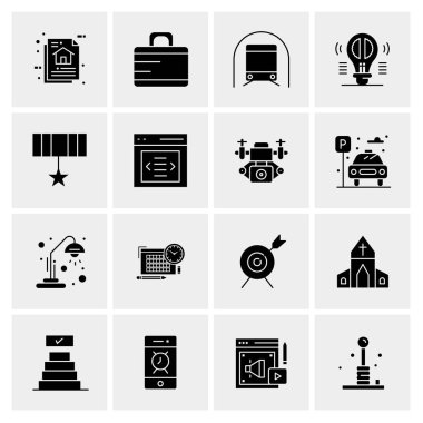 16 Evrensel Simge İş Vektörü