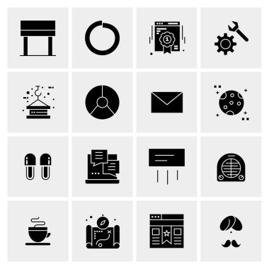 16 Evrensel Simge İş Vektörü