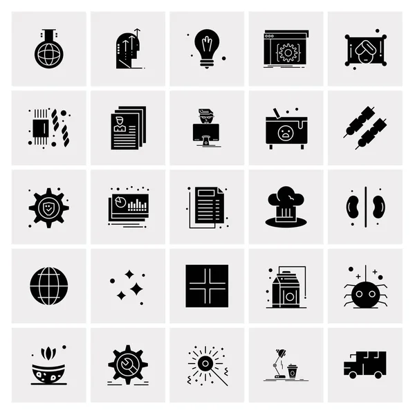 Set Universal Creative Icons Simply Vector Illustrations Web Mobile Apps — Stock Vector