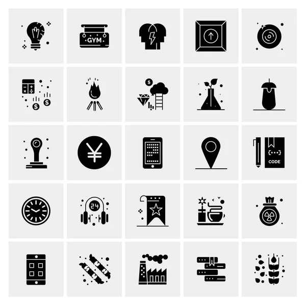 Set Universal Creative Icons Simply Vector Illustrations Web Mobile Apps — Stock Vector