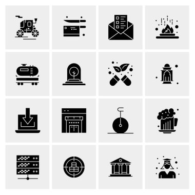 16 Evrensel Simge İş Vektörü