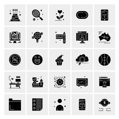 16 Evrensel Simge İş Vektörü