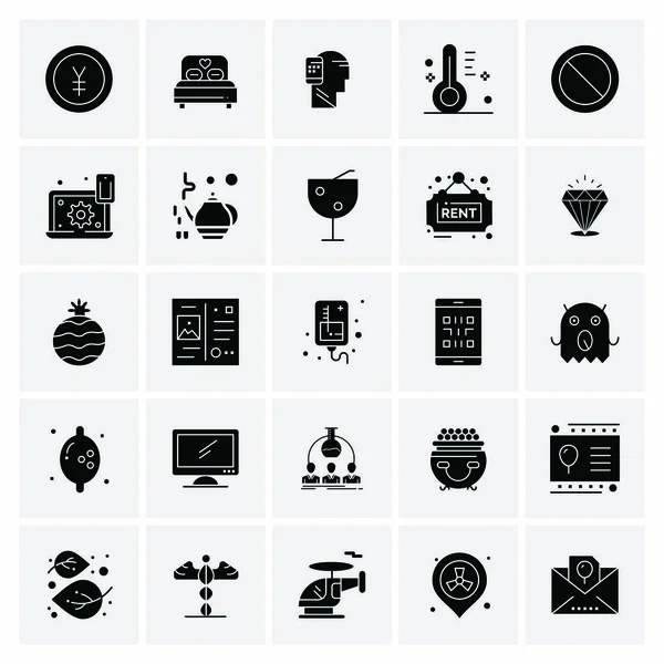 Набір з 16 універсальних іконок бізнес вектор — стоковий вектор