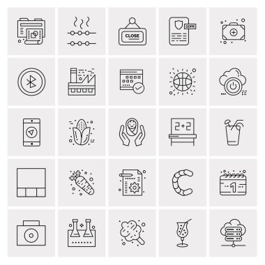 16 Evrensel Simge İş Vektörü