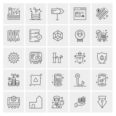 16 Evrensel Simge İş Vektörü