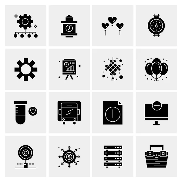 Business Universal Icons Vector 모바일 프로젝트에 사용하기 크리에이티브 아이콘 — 스톡 벡터
