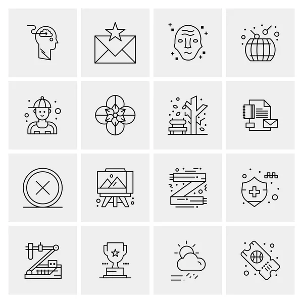 Universal Business Icons Vector Kreative Icon Illustration Für Web Und — Stockvektor