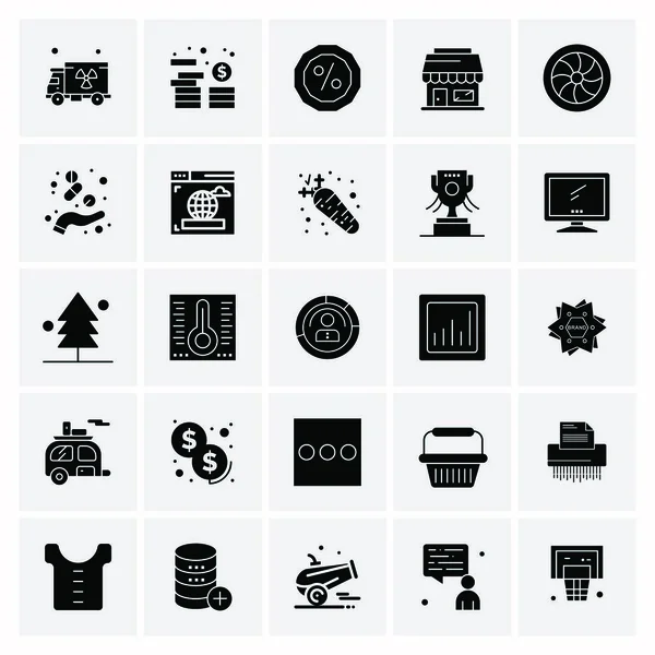 Set Universal Creative Icons Simply Vector Illustrations Web Mobile Apps — Stock Vector