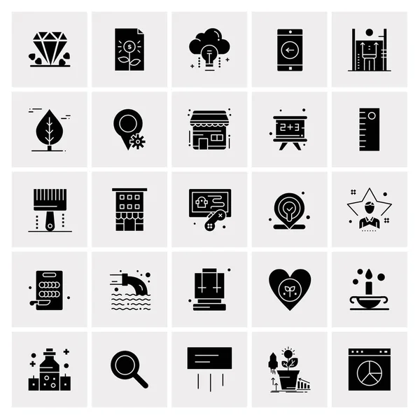 Conjunto Iconos Creativos Universales Simplemente Vector Ilustraciones Para Aplicaciones Web — Vector de stock