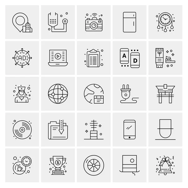 Univerzális Kreatív Ikonok Gyűjteménye Egyszerűen Vektor Illusztrációk Webes Mobil Alkalmazásokhoz — Stock Vector