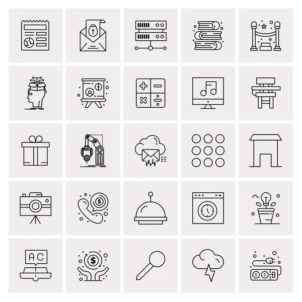 Набір Універсальних Креативних Іконок Просто Векторні Ілюстрації Веб Мобільних Додатків — стоковий вектор